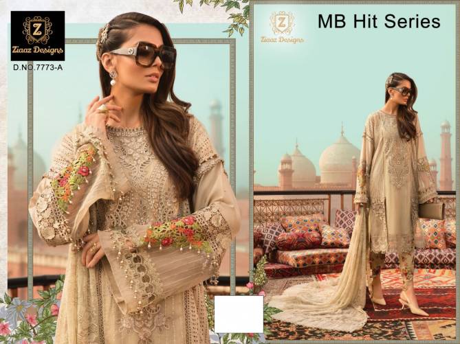 Ziaaz Designs Mb Hit Series Heavy Designer Fancy wear Pakistani Salwar Kameez Collection
